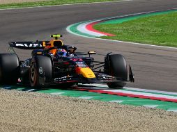 Tras la octava posición obtenida en el GP de Emilia-Romagna, el tapatío Checo Pérez llegó a 107 puntos. AFP / A. Isakovic