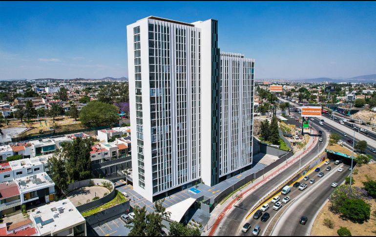 THE LIGHTHOUSE. Este es uno de los desarrollos que ofrecen esta nueva modalidad de inversión y se ubica en Periférico y Acueducto en la zona de Valle Real. EL INFORMADOR / A. Navarro