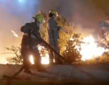 Las instalaciones potabilizadoras no sufrieron daños por el siniestro.