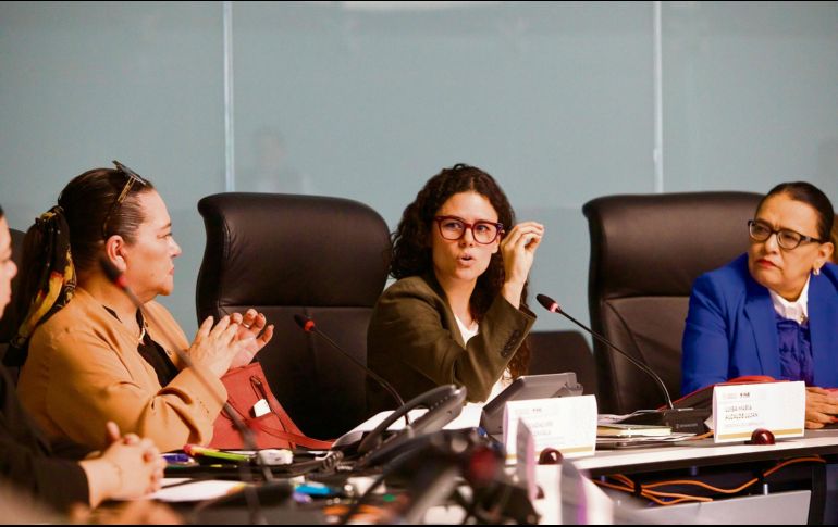 Luisa María Alcalde (foto) y Guadalupe Taddei sostuvieron un encuentro junto a otros consejeros para garantizar el desarrollo de las votaciones. ESPECIAL