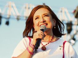 Para el grupo de apoyo, la aspirante de la coalición “Fuerza y Corazón por México” representa la democracia en las próximas elecciones del país. EL UNIVERSAL