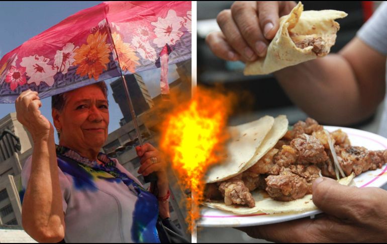Durante el mes de mayo, tres olas de calor han afectado distintas áreas y es importante saber qué comer para disminuir riesgos. SUN / EFE / ARCHIVO