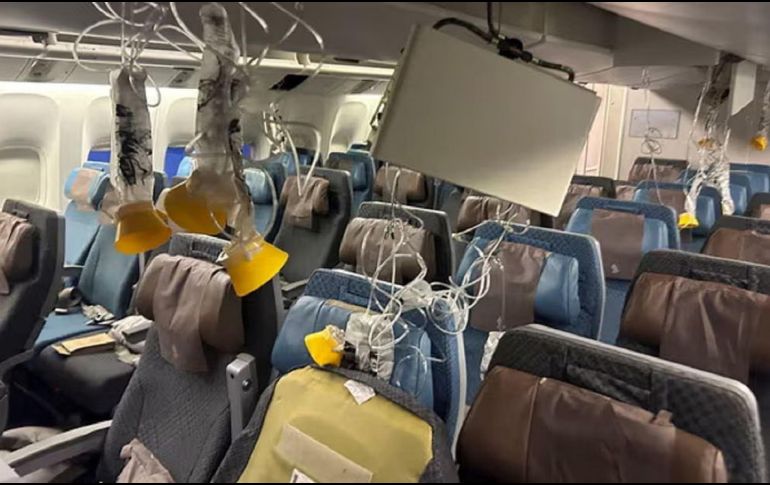 Los pasajeros narraron historias de terror.  ESPECIAL / X