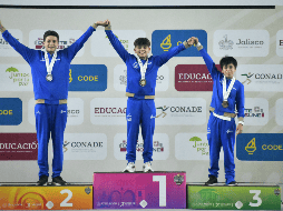 Ian Caleb Nava Gutiérrez fue uno de los protagonistas al ganar dos medallas de oro en el Grupo C varonil. CORTESÍA