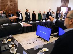 El coordinador de Crecimiento y Desarrollo Económico del Estado, Xavier Orendain, explicó que desde que inició dicha mesa de trabajo se han logrado vincular seis mil empleos en distintas áreas y empresas. CORTESÍA