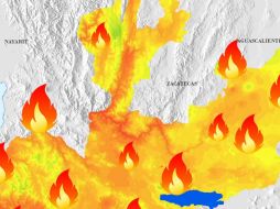 Se tiene previsto que la tercera ola de calor concluya hasta el miércoles 29 de mayo. 
 ESPECIAL/ Gobierno de México