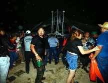 El candidato de Movimiento Ciudadano, Jorge Álvarez Máynez, realizaba un mitin por su campaña en el municipio San Pedro Garza García, en el estado de Nuevo León. SUN.
