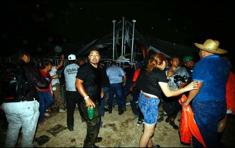 El candidato de Movimiento Ciudadano, Jorge Álvarez Máynez, realizaba un mitin por su campaña en el municipio San Pedro Garza García, en el estado de Nuevo León. SUN.