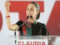 Claudia Sheinbaum, candidata presidencial de la coalición “Sigamos Haciendo Historia”. EL INFORMADOR/ Archivo