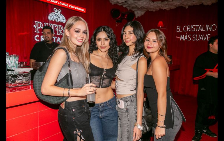 Juliana Renner, Valeria Govea, Isabel del Toro y Samantha González. GENTE BIEN JALISCO/ Jorge Soltero