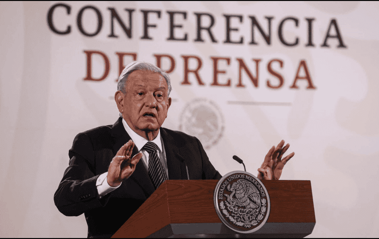 López Obrador considera que su gobierno ganará la denuncia presentada ante la CIJ. SUN/Gabriel Pano/RDB.