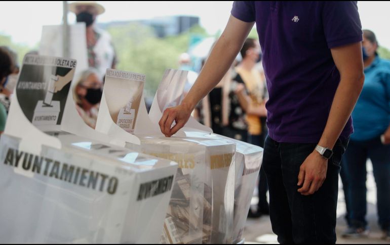 Las casillas estarán abiertas de las 8 de la mañana a las 6 de la tarde. EL INFORMADOR / ARCHIVO