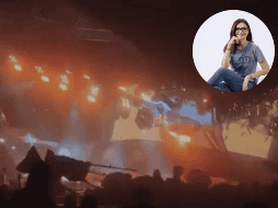 Entre los lesionados se encuentra Laura Ballesteros Mancilla, coordinadora de campaña de Máynez. SUN/ X@LBallesterosM