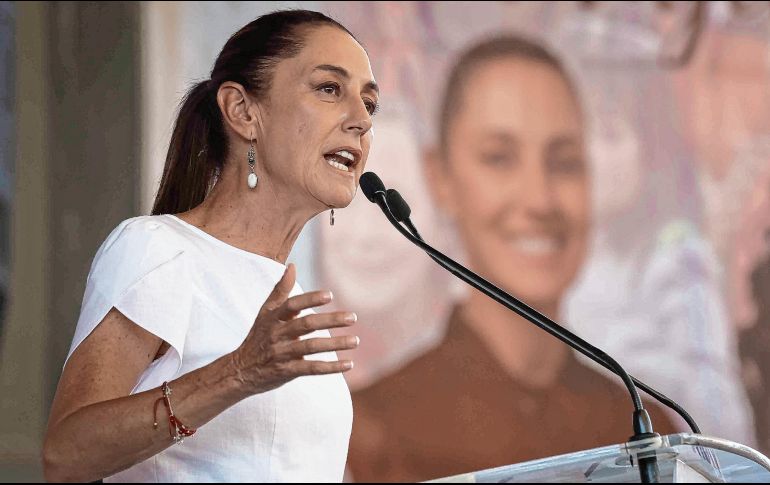 La representante de Morena dijo que va por beca para niños del país. EL UNIVERSAL