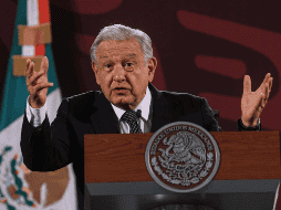 En Palacio Nacional, el jefe del Ejecutivo federal indicó que el último día de campañas son el próximo miércoles. SUN /G. Pano