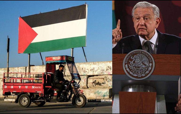 México tiene relaciones diplomáticas con Palestina y de manera reiterada vota en las Naciones Unidades para aceptarlo como miembro, pero de forma oficial el Gobierno no lo reconoce como Estado. ESPECIAL / AFP y SUN