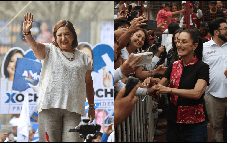 A través de sus letras, la coahuilense les reiteró su apoyo y enfatizó la importancia que tendrá la lucha feminista dentro del siguiente sexenio. ESPECIAL/ SUN/B. Fregoso y D. Sánchez.