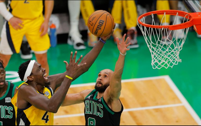 Pascal Siakam está llamado a ser el líder en una noche trascendental para Indiana. EFE/C. Gunther
