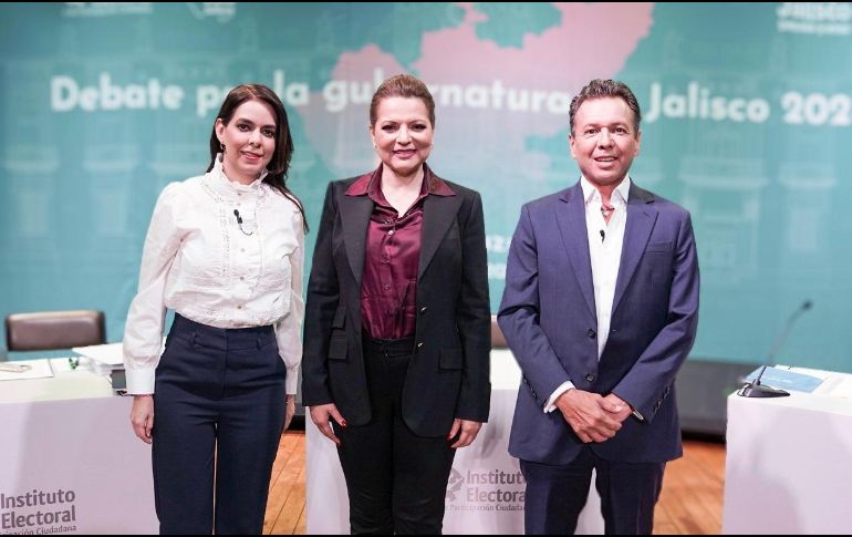 Este es el cuarto y último debate entre los candidatos que buscan convertirse en el siguiente mandatario de Jalisco. ESPECIAL