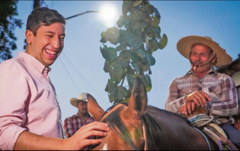 El abanderado de Futuro señaló que esta campaña representó el contacto con la ciudadanía. ESPECIAL