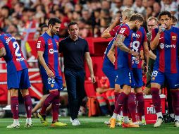 Xavi asumió el timón azulgrana el 5 de noviembre de 2021 en relevo del neerlandés Ronald Koeman. AP/ F. Rodriguez.