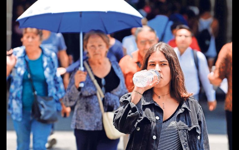Consumir frutas y verduras ricas en agua es la recomendación de la Secretaría de Salud a nivel federal para mantener una buena hidratación corporal durante el día. SUN / ARCHIVO