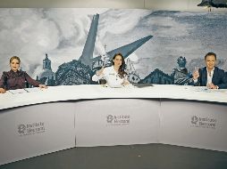 Ayer se llevó a cabo el cuarto debate entre candidatos a la gubernatura de Jalisco, organizado por el Instituto Electoral y de Participación Ciudadana. ESPECIAL