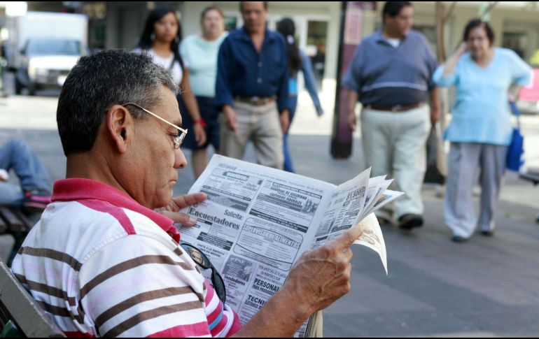 Se perdieron 283 mil 42 empleos del sector formal y del informal de la economía. EL INFORMADOR/ARCHIVO