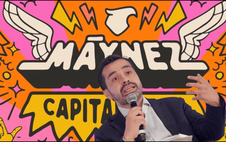 El candidato de Movimiento Ciudadano invita a sus simpatizantes más jovenes a unirse en su celebración musical del próximo miércoles. EFE/ Isaac Esquivel