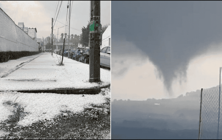 Este es el pronóstico de lluvias y viento para hoy 28 de mayo de 2024. ESPECIAL / SUN