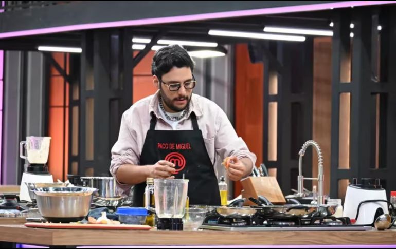 Paco De Miguel es el último eliminado de la competencia de MasterChef Celebrity. FACEBOOK/@MasterChefMx