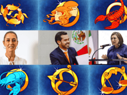 Conoce los signos zodiacales de las candidatas y el candidato a la presidencia de la República. ESPECIAL/ARCHIVO/EL INFORMADOR/ Foto de Alexa en Pixabay, @AlvarezMaynez en X.