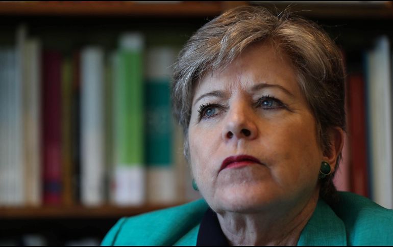 La titular de la Secretaría de Relaciones Exteriores, Alicia Bárcena. EFE / ARCHIVO