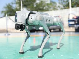  Se trata de dos robots de forma parecida a los canes, los cuales llevarán por nombre “Oficial Perrón”. ESPECIAL / GOB. DE ZAPOPAN