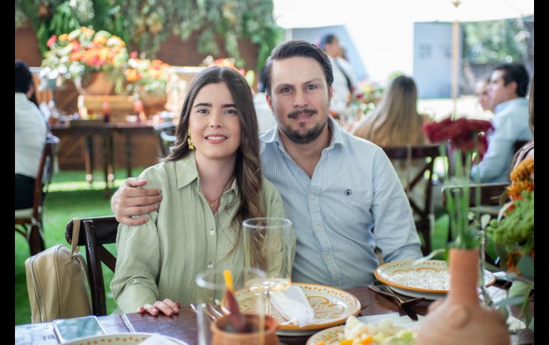 Carlos Topete y Selene de Aguinaga. GENTE BIEN JALISCO/ Servando Gómez