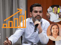 El candidato de Movimiento Ciudadano superó a Claudia Sheinbaum y Xóchitl Gálvez en en total consultas realizadas en Google. EFE/ ARCHIVO/ INSTAGRAM/ claudia_shein/ xochitlgalvez