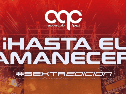 El festival que mezcla la música y las atracciones acuaticas tiene nueva edición INSTAGRAM / @aquacolorfest