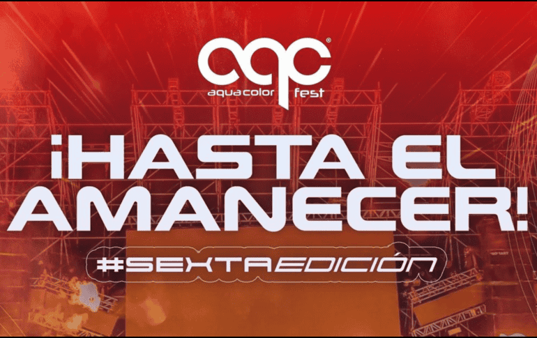 El festival que mezcla la música y las atracciones acuaticas tiene nueva edición INSTAGRAM / @aquacolorfest