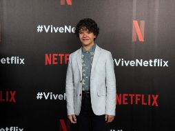 Gaten Matarazzo en 2017, durante una visita de promoción a México. AFP/Archivo