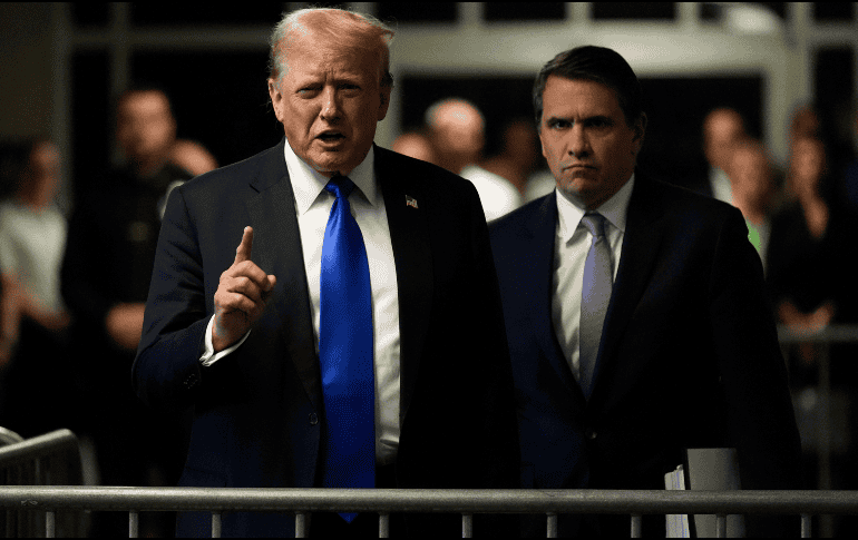 Trump aseguró que seguirá 