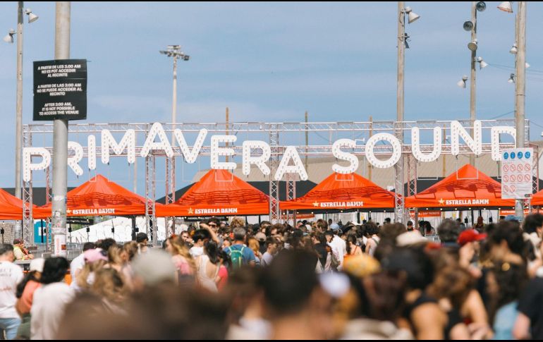 El festival de música más importante de España se lleva a cabo este fin de semana y puedes presenciarlo a través de los servicio de streaming. ESPECIAL / X: @Primavera_Sound