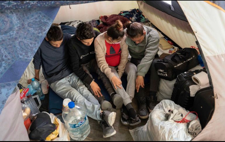 Miles de desplazados mexicanos están en espera de asilo en Estados Unidos. SUN/ARCHIVO