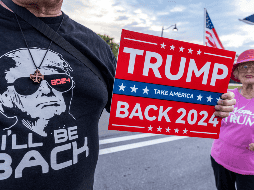 La defensa de Trump intentará alargar el proceso judicial al máximo, buscando que la sentencia firme salga cuando ya sea el nuevo inquilino de la Casa Blanca. EFE / C. Herrera Ulashkevish