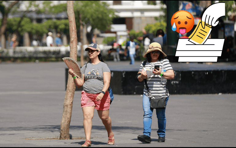 Las lluvias de los últimos días refrescaron un poco a las y los tapatíos, sin embargo, el calor regresa, por lo menos, una semana más.  ESPECIAL/EL INFORMADOR/ ARCHIVO.