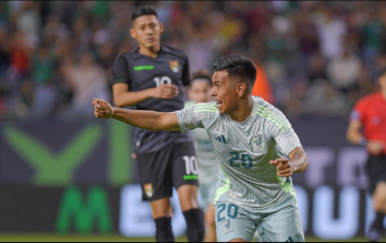 Efraín Álvarez, jugador de Xolos de Tijuana, aprovechó un descuido de la defensa boliviana para definir con calma dentro del área chica. IMAGO7