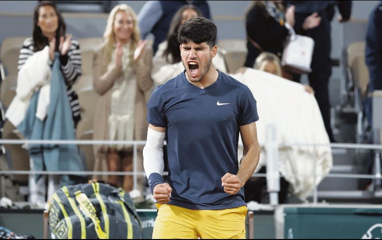 El joven español muestra menos problemas con su brazo derecho. EFE/M. Badra