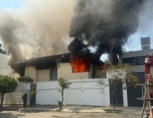 El personal de Obras Públicas evaluará la finca para identificar algún daño estructural causado por el siniestro. ESPECIAL