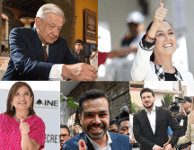 El Presidente Andrés Manuel López Obrador realizó una transmisión en directo en su cuenta oficial de X para emitir su voto. ESPECIAL/ Xinhua/EFE/SUN.