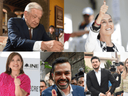 El Presidente Andrés Manuel López Obrador realizó una transmisión en directo en su cuenta oficial de X para emitir su voto. ESPECIAL/ Xinhua/EFE/SUN.