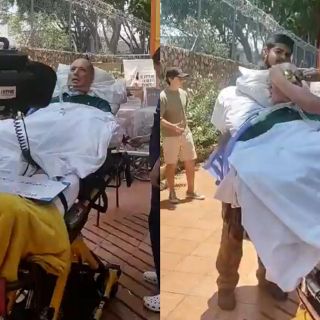 Acude a votar en cama en Guadalajara